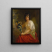 Nydia de blinde dochter van Pompeii - Emanuel Gottlieb Leutze — ingelijst kunstwerk aan de muur