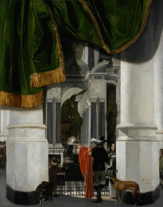 Emanuel de Witte - Interior of the Nieuwe Kerk in Delft with the Tomb of William the Silent.webp