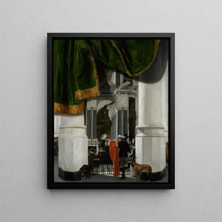 Emanuel de Witte - Interior of the Nieuwe Kerk in Delft with the Tomb of William the Silent.webp