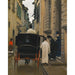 Reproductie van het schilderij Instappen in de koets, Rome - Raffaello Sorbi