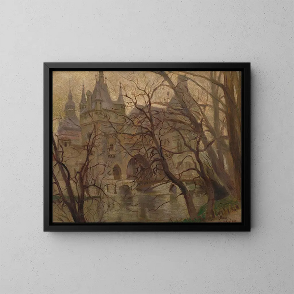 Budapest - Emil Alexay Olexk — ingelijst kunstwerk aan de muur
