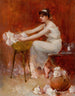 Bloemarrangement - Emil Carlsen — weergave van het kunstwerk