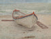 Visboot op het strand - Emil Carlsen — weergave van het kunstwerk
