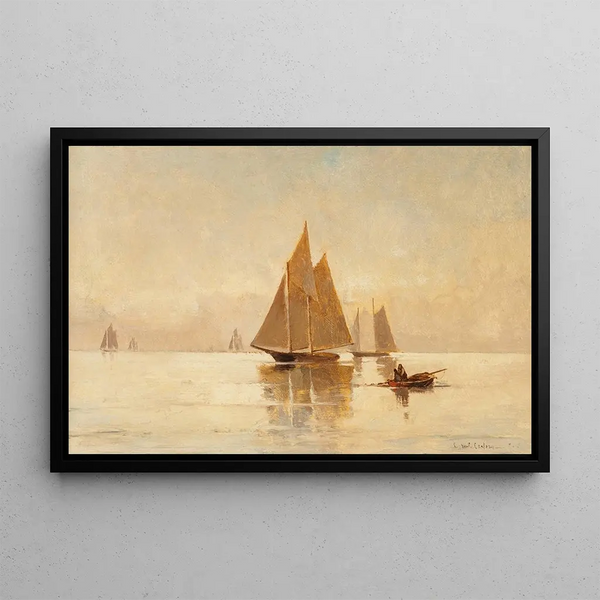 Emil Carlsen - Sailboats in the Evening.webp