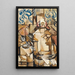 Composition cubiste - Emil Filla — ingelijst kunstwerk aan de muur