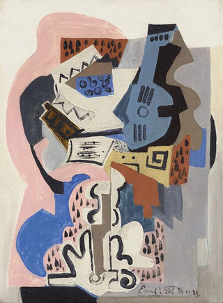 Emil Filla - Still Life with Guitar.webp