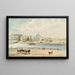 La Schanzelmaut à Vienne - Emil Hütter — framed artwork on a wall