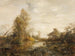 Jacht op eenden in de Prater - Emil Jakob Schindler — weergave van het kunstwerk