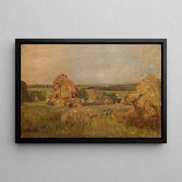 Emil Jakob Schindler - Erntemonat in Plankenberg.webp
