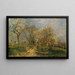 Springtime at Hacking - Emil Jakob Schindler — framed artwork on a wall