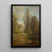 Hackinger Au - Emil Jakob Schindler — framed artwork on a wall