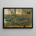 Champ de navets - Emil Jakob Schindler — framed artwork on a wall