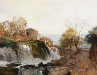 Emil Jakob Schindler - Mill in Valle di Breno near Ragusa.webp
