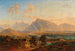 Salzbourg met de Untersberg op de achtergrond - Emil Theodor Richter — weergave van het kunstwerk