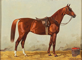 Emil Volkers - Brauner im Stall.webp