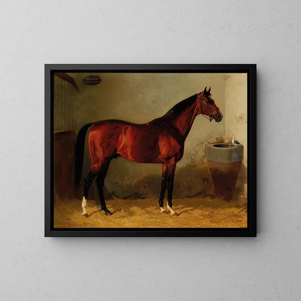 Charmant - Emil Volkers — ingelijst kunstwerk aan de muur