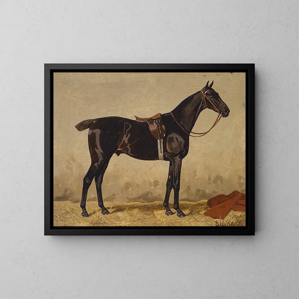 Rappes dans le paysage - Emil Volkers — ingelijst kunstwerk aan de muur