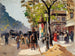 Le Boulevard des Italiens - Émile Cagniart — weergave van het kunstwerk