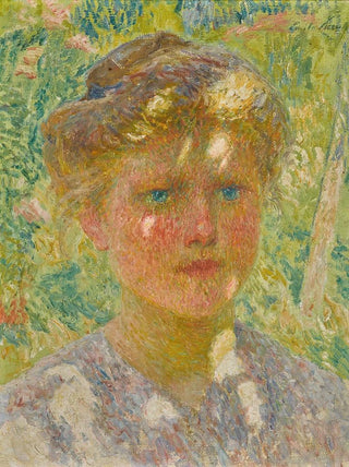 Emile Claus - Jeune fille aux cheveux blonds.webp