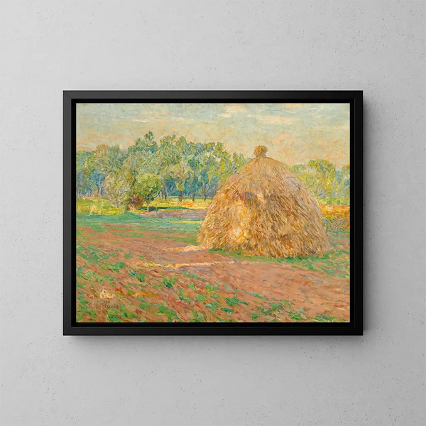 Hooi- en graanmolens - Émile Claus — ingelijst kunstwerk aan de muur