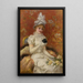 Beauté démasquée - Émile Eisman-Semenowsky — ingelijst kunstwerk aan de muur