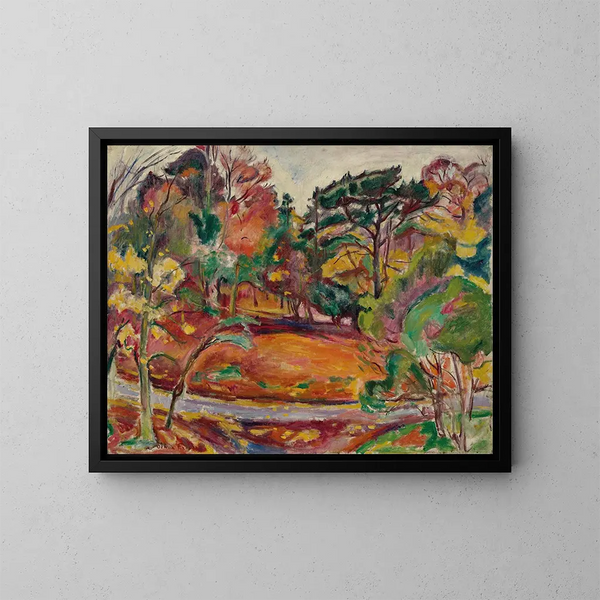 Herfst in Honfleur, de Côte de Grâce - Émile Othon Friesz — ingelijst kunstwerk aan de muur