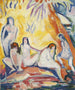 Badende Vrouwen - Émile Othon Friesz — weergave van het kunstwerk