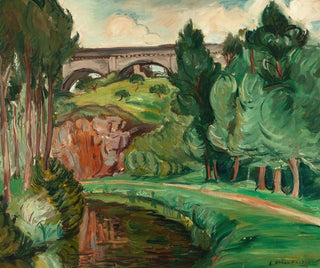 La Rance - Émile Othon Friesz — weergave van het kunstwerk