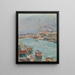 La Seine à Paris, la Tour Eiffel, le jour - Émile Othon Friesz — ingelijst kunstwerk aan de muur