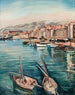 Toulon-haven - Émile Othon Friesz — weergave van het kunstwerk