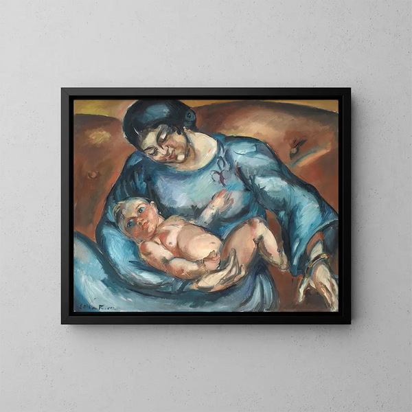 L'amour des mères - Émile Othon Friesz — ingelijst kunstwerk aan de muur