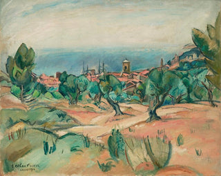 Emile Othon Friesz - Paysage de Cassis.webp