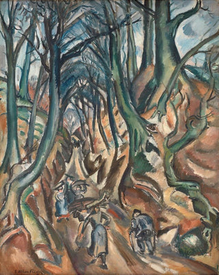 Emile Othon Friesz - The Sunken Road in Winter.webp