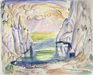 Emile Othon Friesz - Vigen ved En Vaux Cassis.webp