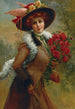 Even mooi als een roos - Émile Vernon — weergave van het kunstwerk