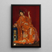 La Japonaise - Émile Villa — ingelijst kunstwerk aan de muur