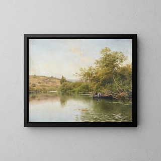 Emilio SnchezPerrier - La Rivire Environs de Santiponce.webp