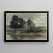 Landschap - Emilio Sánchez Perrier — ingelijst kunstwerk aan de muur