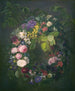 Een bloemenkrans - Emma Thomsen — weergave van het kunstwerk