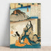 Reproductie van het schilderij Empress Jito Tenno - Utagawa Kuniyoshi