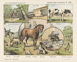 beroemde dieren - Emrik Binger — weergave van het kunstwerk