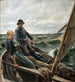 In de zee - Albert Edelfelt — weergave van het kunstwerk