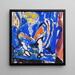 Child reading - Henry Lyman Saen — framed artwork on a wall