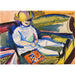 Reproduction of the painting Child on a sofa - Henry Lyman Sayën
