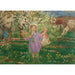 Reproductie van het schilderij Kinder in een bloeiende boomgaard - Henri Lebasque