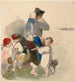 Children on the way to work in the fields - Peter Fendi — artwork view
