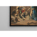 Reproduction of the painting of Lord Byron's Corsair Episode - Eugène Delacroix