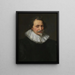 Portrait of Ludovicus Nonnius - Erasmus Quellinus the Younger — framed artwork on a wall