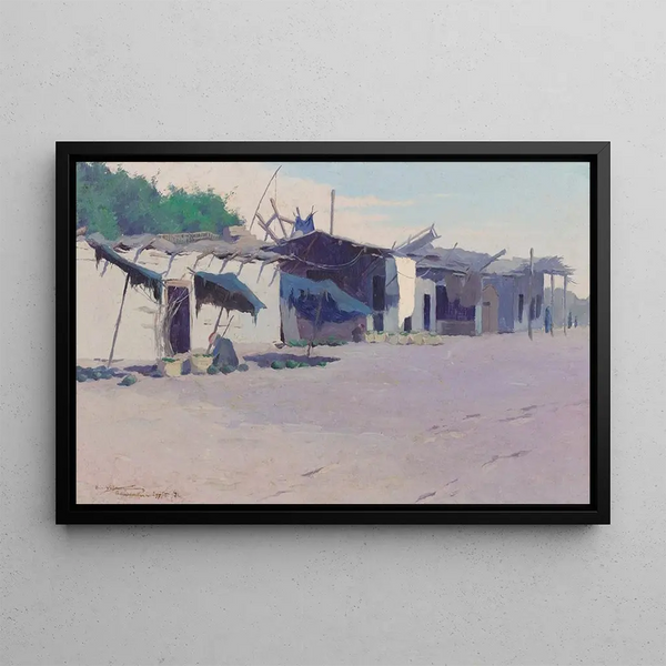 Eric Pape - Village Hutts Alexandria Egypt.webp