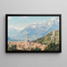 Tyrol van het Zuiden, uitzicht op Merano - Erich Kips — ingelijst kunstwerk aan de muur